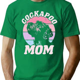 Cockapoo Mom Dog Funny Mother's Day Retro Vintage T-Shirt - Green