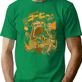 Coffecalypse T-Shirt - Retro Graphic Tee for Men & Women - Green