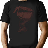 Coffee Atlas T-Shirt - Retro Graphic Tee for Men & Women - Black