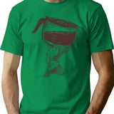 Coffee Atlas T-Shirt - Retro Graphic Tee for Men & Women - Green