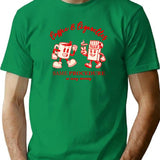 Coffee Cigarettes Same Procedure As Every Morning T-Shirt - Green