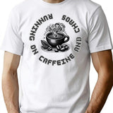 Coffee Lovers T-Shirt - Retro Graphic Tee for Men & Women - White