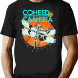 Coheed And Cambria Dragonfly T-Shirt - Retro Graphic Tee for Men & Women - Black