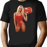Colection Pmela Anderson T-Shirt - Retro Graphic Tee for Men & Women - Black