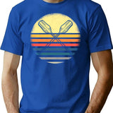 College Crew Rowing Gifts For Rower T-Shirt - Blue