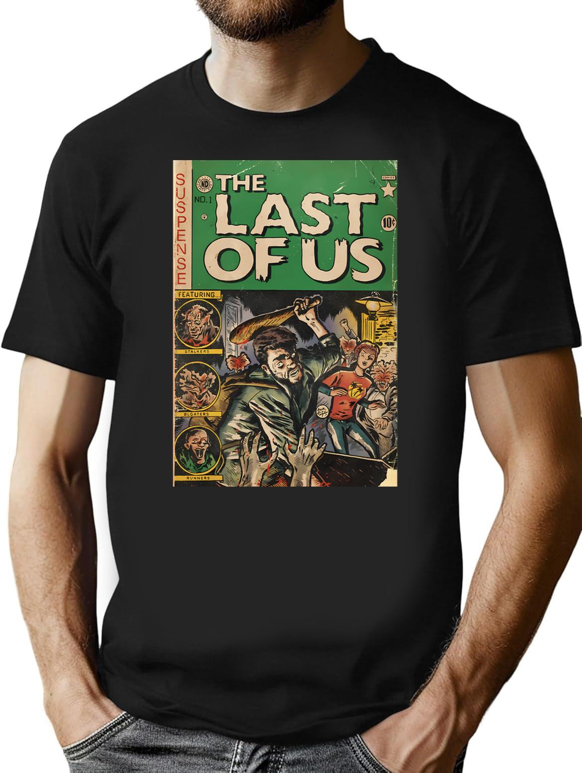 Comic Cover Posters Poster Tlou - T-Shirt - Black