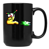 Commander Keen 4 Snail Black Coffee Mug, Gift Coffee Mug - Black