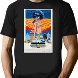 Condorman Retro Vintage 1981 Movie Illustration Cool Nostalgia Classic Wings Poster T-Shirt - Black