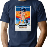 Condorman Retro Vintage 1981 Movie Illustration Cool Nostalgia Classic Wings Poster T-Shirt - Navy