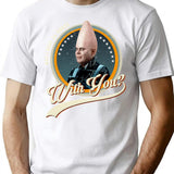 Coneheads Funny Beldar Conehead May I Have 55 Words With You Vintage Ribon Movie T-Shirt - White