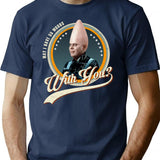 Coneheads Funny Beldar Conehead May I Have 55 Words With You Vintage Ribon Movie T-Shirt - Navy