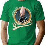 Coneheads Funny Beldar Conehead May I Have 55 Words With You Vintage Ribon Movie T-Shirt - Green
