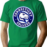 Connecticut College T-Shirt - Retro Graphic Tee for Men & Women - Green