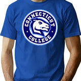 Connecticut College T-Shirt - Retro Graphic Tee for Men & Women - Blue