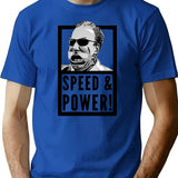 Connector Grand Tour Top Gear Oh Cock Vintage Funny Gifts For Speed Gifts Music Fans Berghain T-Shirt - Blue