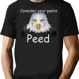 Consider Your Pants Peed Shirt T-Shirt - Retro Graphic Tee for Men & Women - Black
