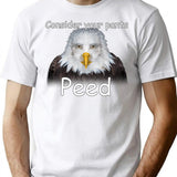 Consider Your Pants Peed Shirt T-Shirt - Retro Graphic Tee for Men & Women - White