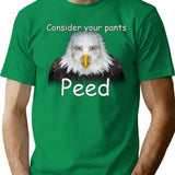 Consider Your Pants Peed Shirt T-Shirt - Retro Graphic Tee for Men & Women - Green