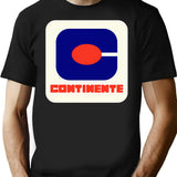 Continente Supermarket T-Shirt - Retro Graphic Tee for Men & Women - Black