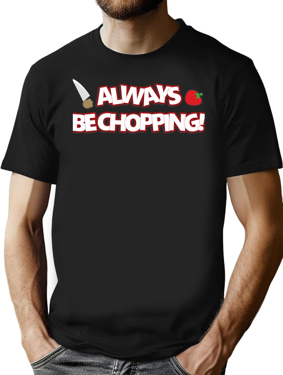 Cooking With Teammates Is Very Fun Overcooked Game Always Be Chopping Vintage T-Shirt - Black