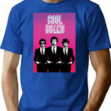 Cool Beans Bootleg Graphic T-Shirt - Blue