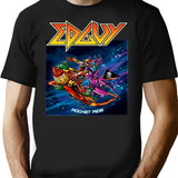Cool Edguy Band Rocket Ride T-Shirt - Retro Graphic Tee for Men & Women - Black
