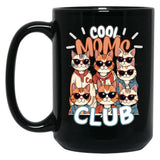Cool Moms Club - Cats Black Coffee Mug, Gift Coffee Mug