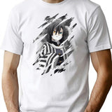 Cool Obanai T-Shirt - Retro Graphic Tee for Men & Women - White