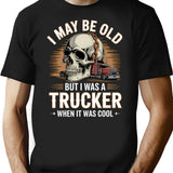 Cool Skull Funny Sayings Trucker T-Shirt - Sarcastic Humor Graphic Tee - Black