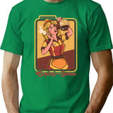 Coping With Stress T-Shirt - Retro Graphic Tee for Men & Women - Green