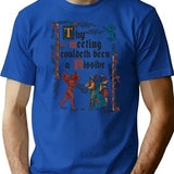 Copy Of Could Have Been An Email Medieval Style - Funny Retro Vintage English History T-Shirt - Blue