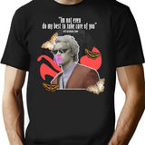 Coriolanus Snow Bootleg Graphic T-Shirt - Black
