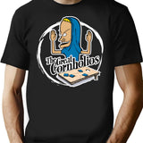 Cornholio Beavi.and Buttheads - T-Shirt - Retro Graphic Tee for Men & Women - Black