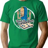 Cornholio Beavi.and Buttheads - T-Shirt - Retro Graphic Tee for Men & Women - Green