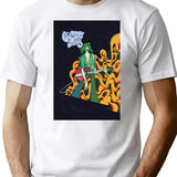 Cosmic Debriz T-Shirt - Retro Graphic Tee for Men & Women - White