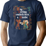 Could Have Been An Email Medieval Style - Funny Retro Vintage English History T-Shirt - Navy