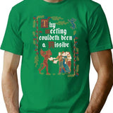 Could Have Been An Email Medieval Style - Funny Retro Vintage English History T-Shirt - Green