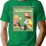 Counting Days T-Shirt - Retro Graphic Tee for Men & Women - Green