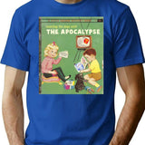 Counting Days T-Shirt - Retro Graphic Tee for Men & Women - Blue