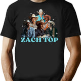Country Music Bootleg Bootleg Graphic T-Shirt - Black