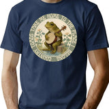 Country Toads Take Me Home T-Shirt - Retro Graphic Tee for Men & Women - Navy