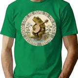 Country Toads Take Me Home T-Shirt - Retro Graphic Tee for Men & Women - Green