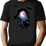 Courage The Cowardly Dog Dark Courage The Cowardly Dog T-Shirt - Black