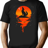 Coyote Retro Vintage (1) T-Shirt - Retro Graphic Casual Tee - Black