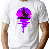 Coyote Retro Vintage T-Shirt - Retro Graphic Casual Tee - White