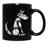 Coyote Black Coffee Mug, Gift Coffee Mug - Black