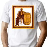 Cracker Barrel Old School T-Shirt - Retro Graphic Tee for Men & Women - White