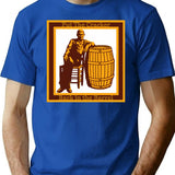 Cracker Barrel Old School T-Shirt - Retro Graphic Tee for Men & Women - Blue