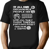 Crass T-Shirt - Retro Graphic Tee for Men & Women - Black