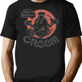 Creemse Boy-howdy Fitted Scoos For Magazines Men T-Shirt - Black